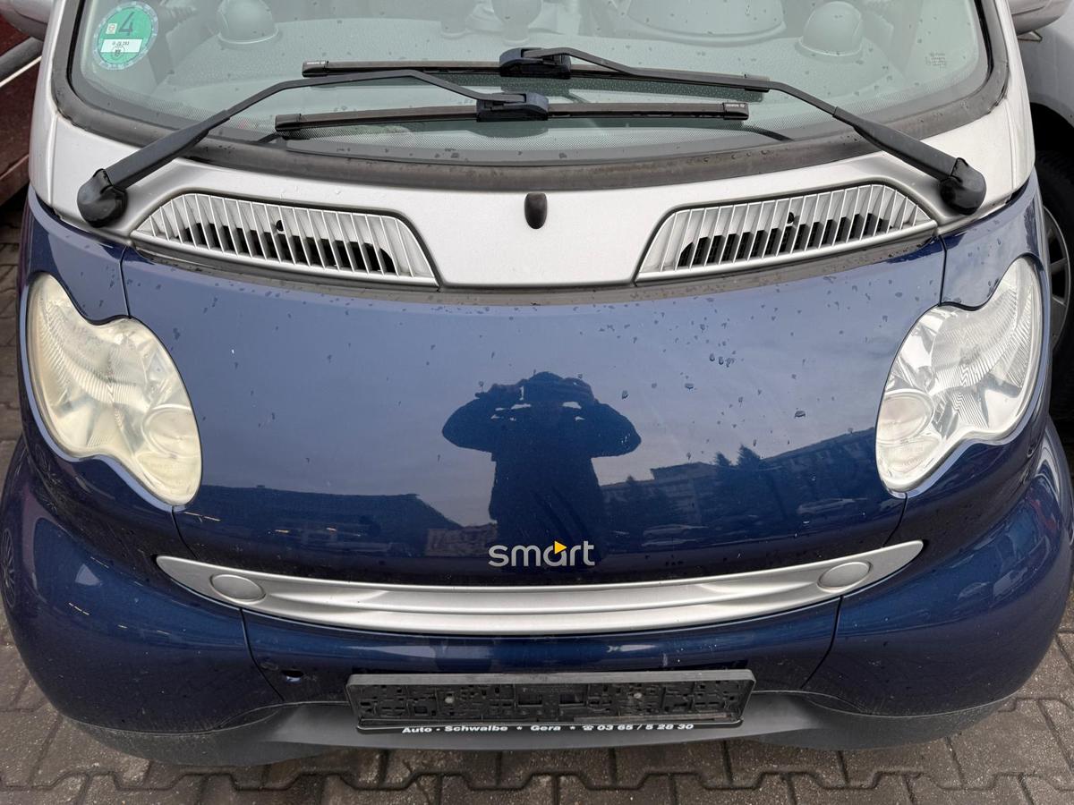 Smart ForTwo Coupe 450 original Frontmittelteil EAF Star Blue BJ03